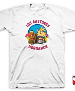 Los Castores Hermanos T Shirt 247x300 - Shop Unique Graphic Cool Shirt Designs