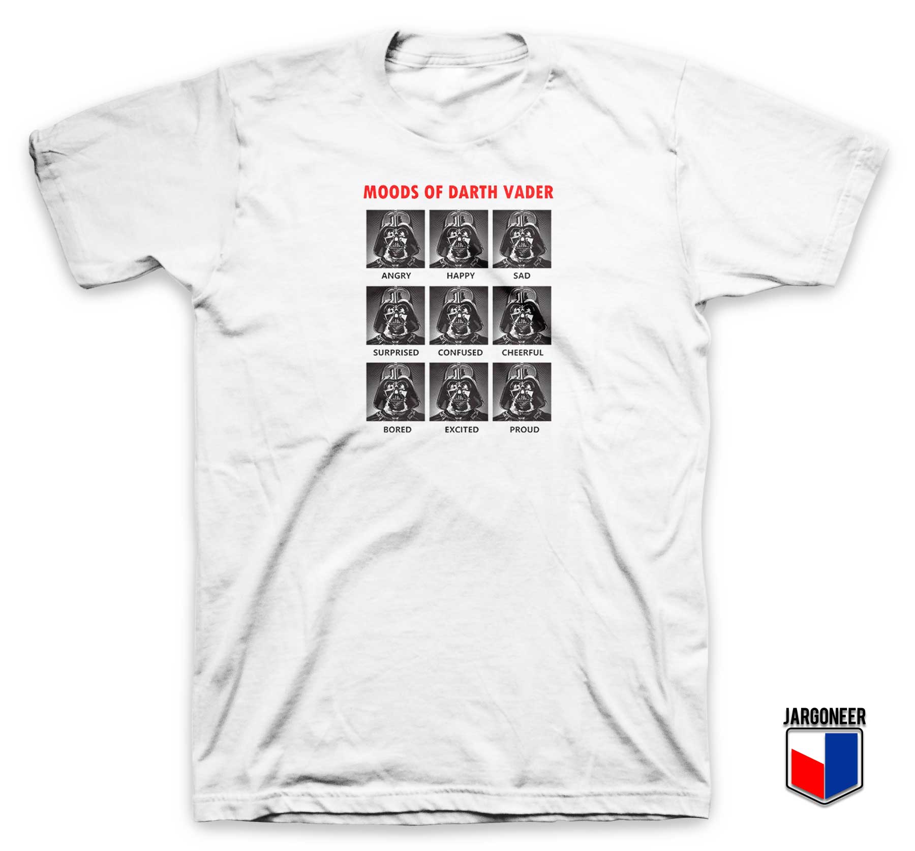 Moods Of Darth Vader T Shirt - Shop Unique Graphic Cool Shirt Designs