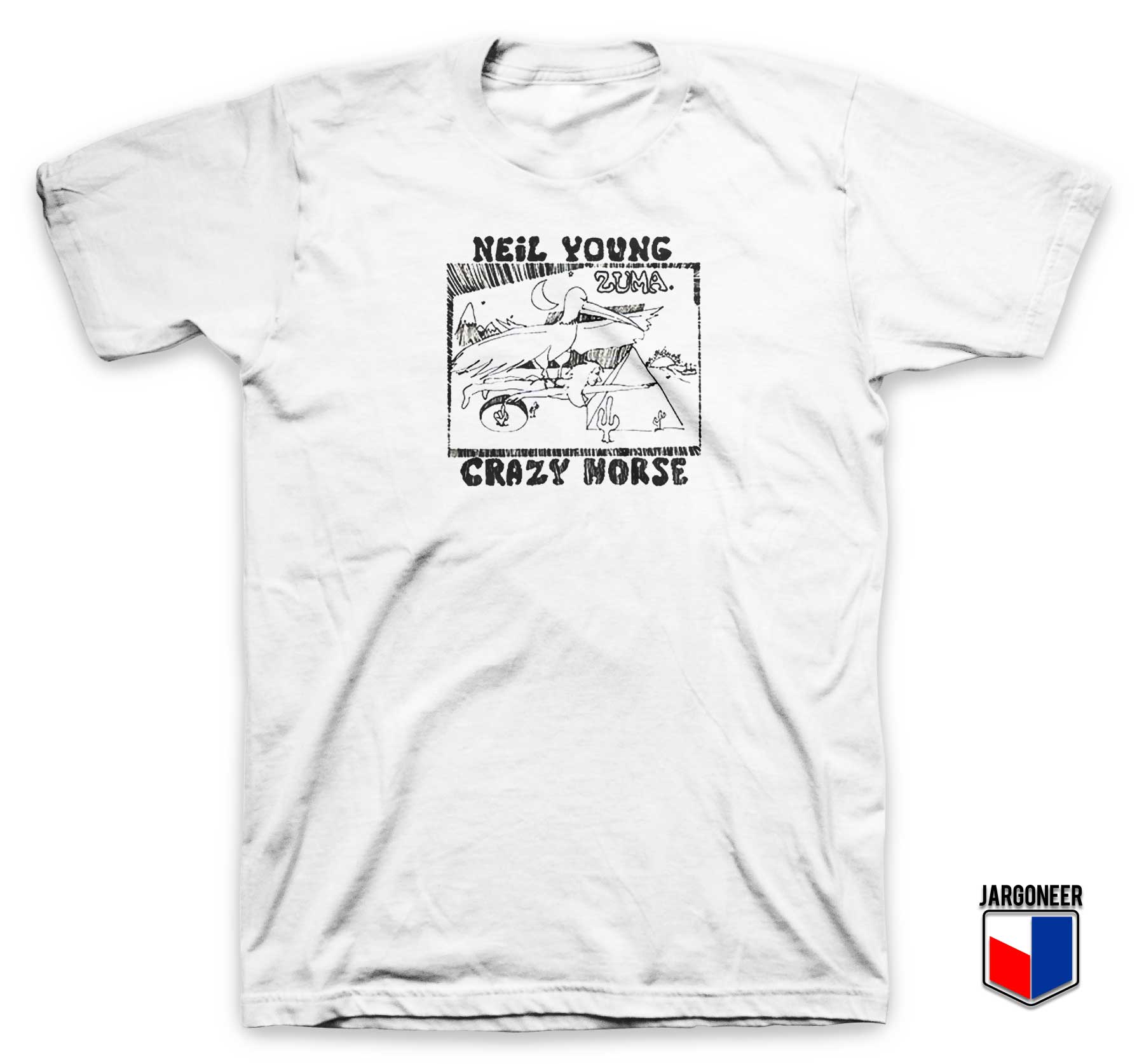Neil Young Crazy Horse T Shirt - Shop Unique Graphic Cool Shirt Designs