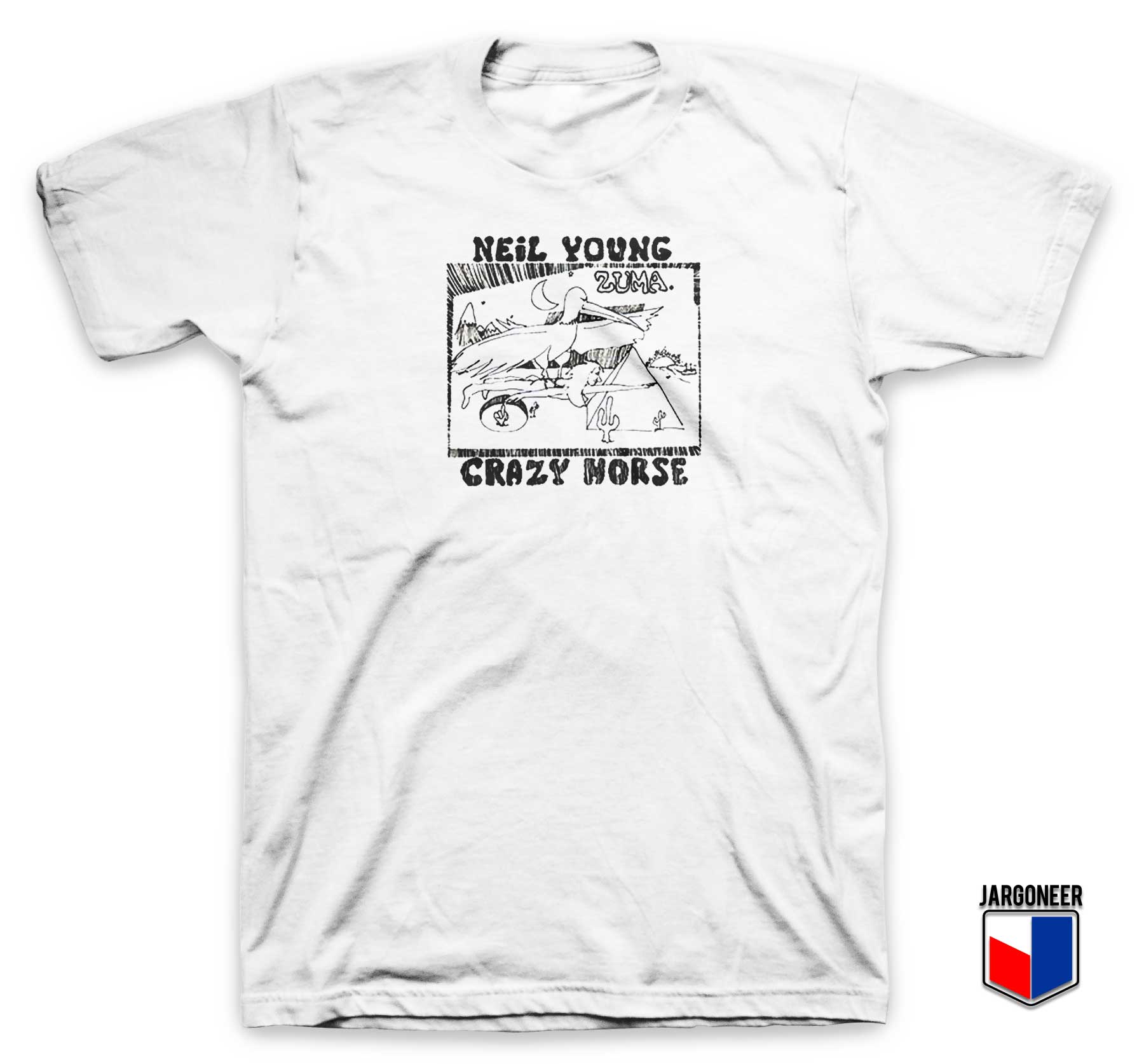 t shirt neil young crazy horse