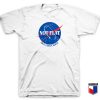 Not Flat We Checked NASA T Shirt