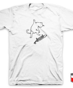 Street Cat Skate T Shirt 247x300 - Shop Unique Graphic Cool Shirt Designs