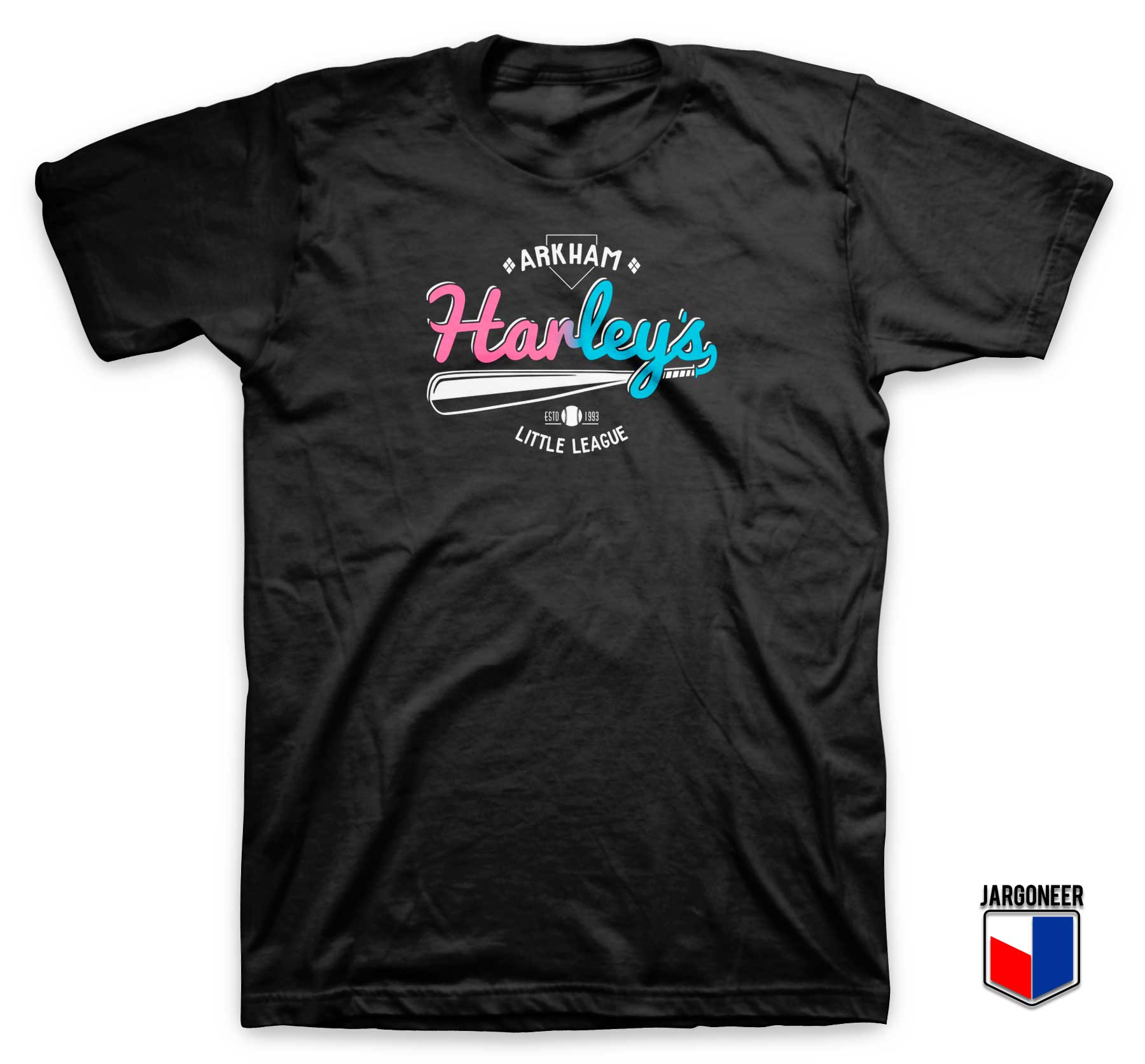 Arkham Harley Little League T Shirt - Shop Unique Graphic Cool Shirt Designs