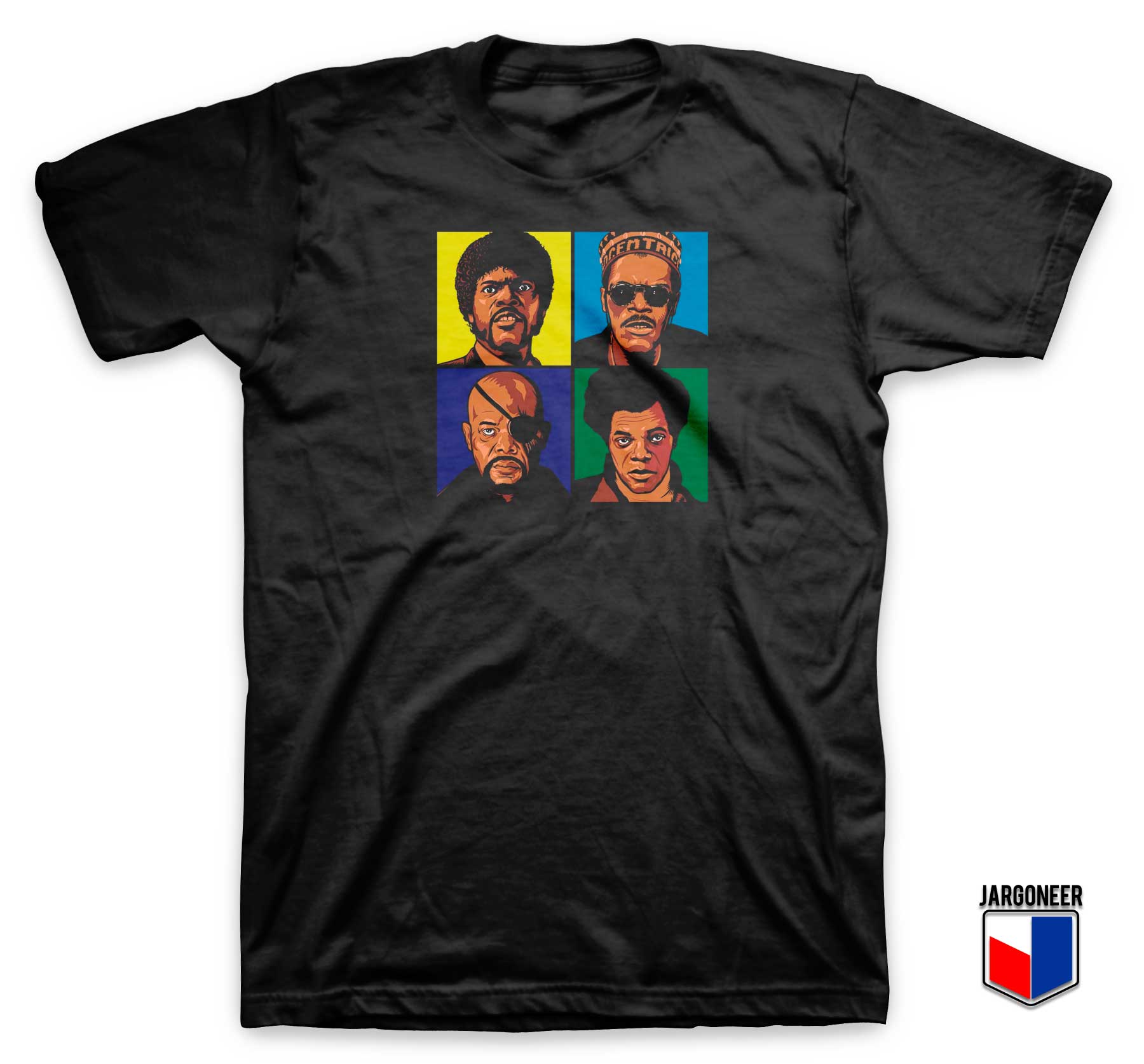 Pop Art Sam Jackson T shirt - Shop Unique Graphic Cool Shirt Designs