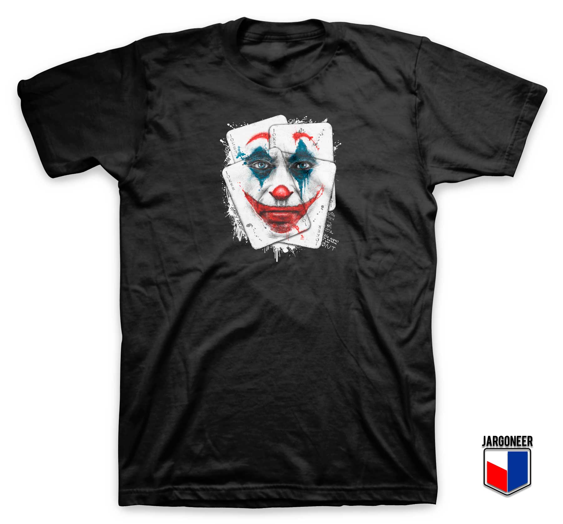 DC Comic Smile Joker Card T Shirt - Shop Unique Graphic Cool Shirt Designs