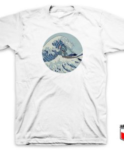 Lilo and Stitch – Stitch Kanagawa Wave T Shirt