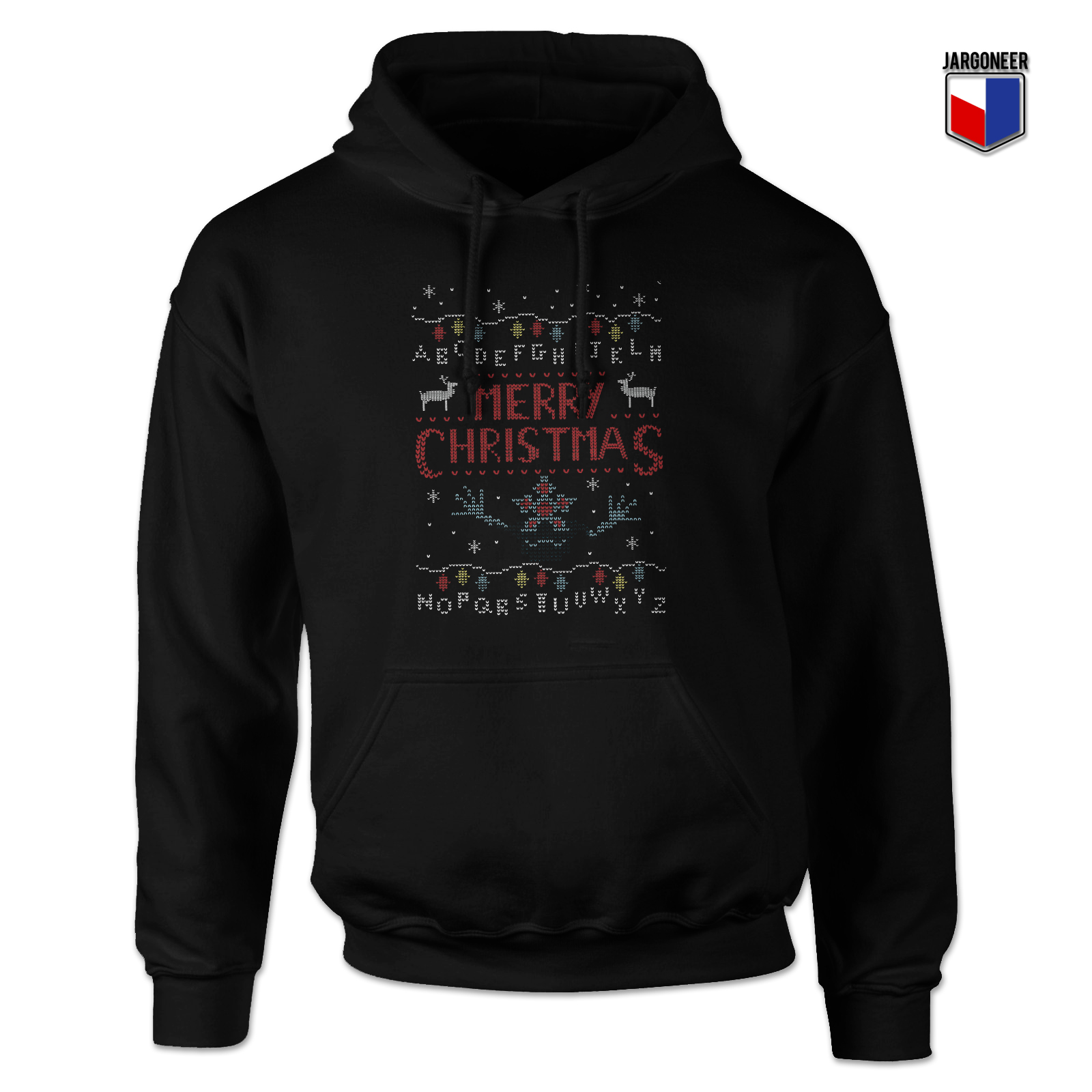 Merry Christmas Demogorgon Hoodie - Shop Unique Graphic Cool Shirt Designs