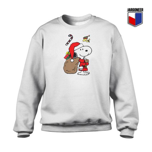 Snoopy Santa Christmas Sweatshirt