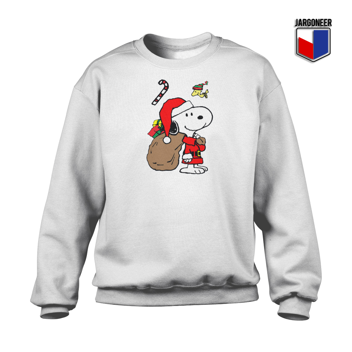 Snoopy Santa Christmas Sweatshirt - Shop Unique Graphic Cool Shirt Designs