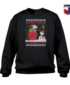 Snoopy Santa Paws Christmas Sweatshirt