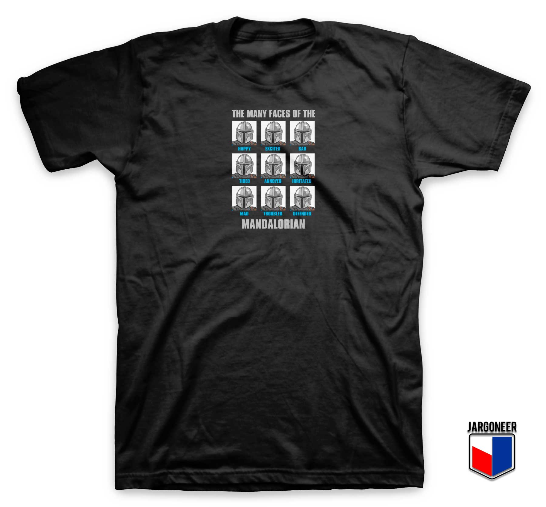 Mandolarian Expressions T Shirt - Shop Unique Graphic Cool Shirt Designs