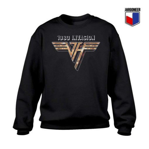 Van Halen 1980 Invasion Crewneck Sweatshirt