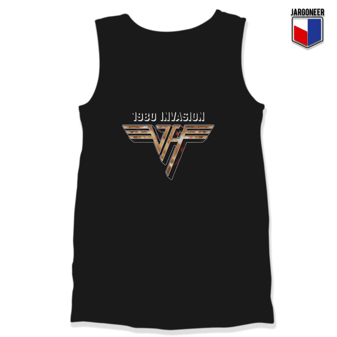 Van Halen 1980 Invasion Unisex Adult Tank Top - Shop Unique Graphic Cool Shirt Designs