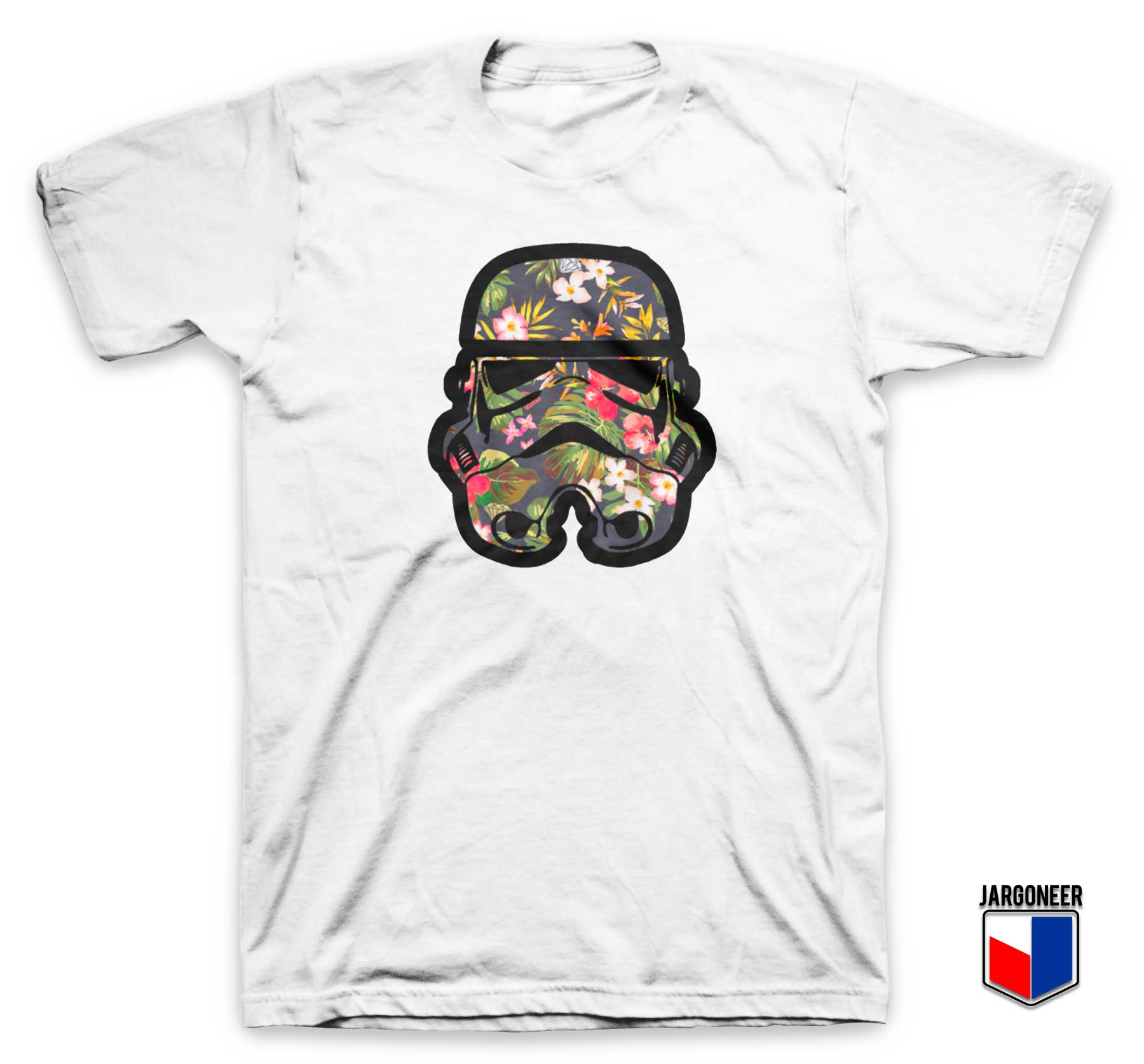 Stormtrooper Floral T Shirt - Shop Unique Graphic Cool Shirt Designs