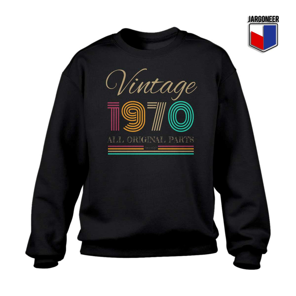 Vintage 1970 Creweneck Sweatshirt - Shop Unique Graphic Cool Shirt Designs