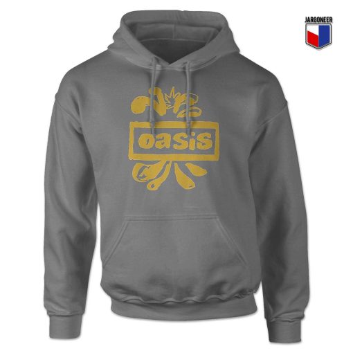 Oasis Decca Logo Black Hoodie