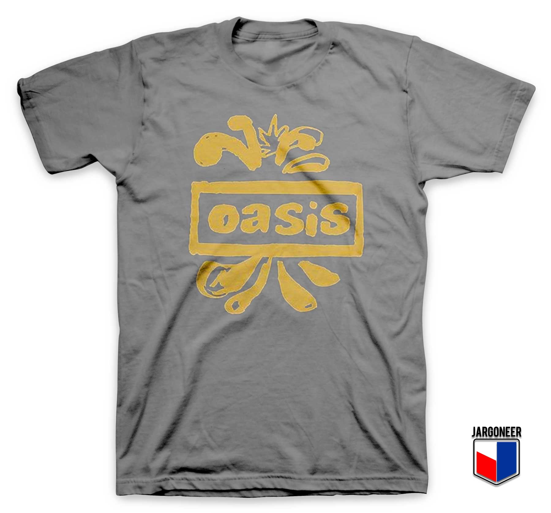 Oasis T Shirt Decca Band Logo New Official Unisex Black