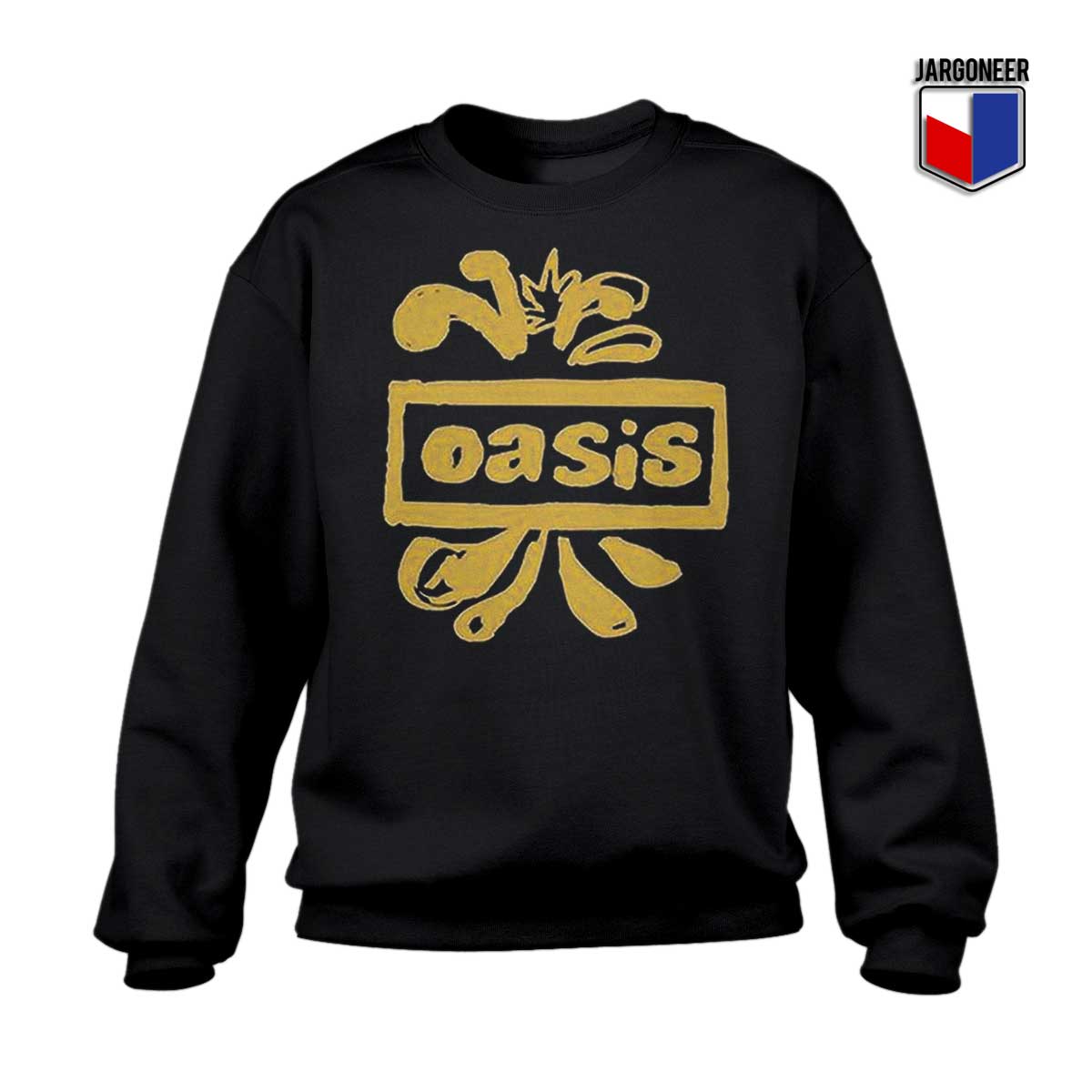 Oasis Decca Logo Sweatshirt - Shop Unique Graphic Cool Shirt Designs