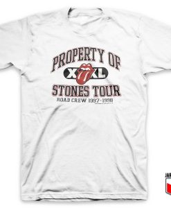 Property of Rolling Stones Tour T Shirt
