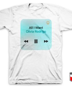 All I Want By Olivia Rodrigo T Shirt