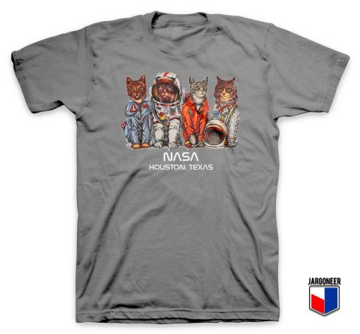 Cat Space Nasa T Shirt