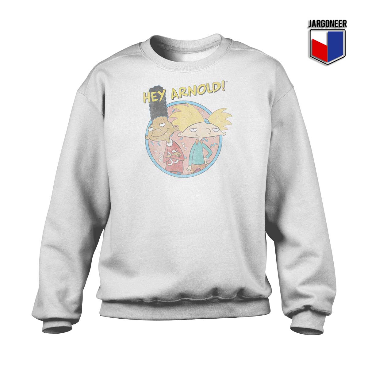 Hey Arnold And Gerald Sweatshirt - Shop Unique Graphic Cool Shirt Designs