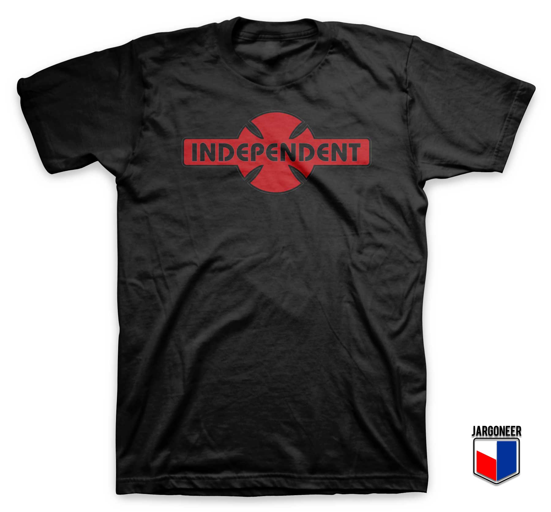 INDEPENDENT TRUCK FAMOUS LOGO men black white tshirt grphic tee 100/% cotton