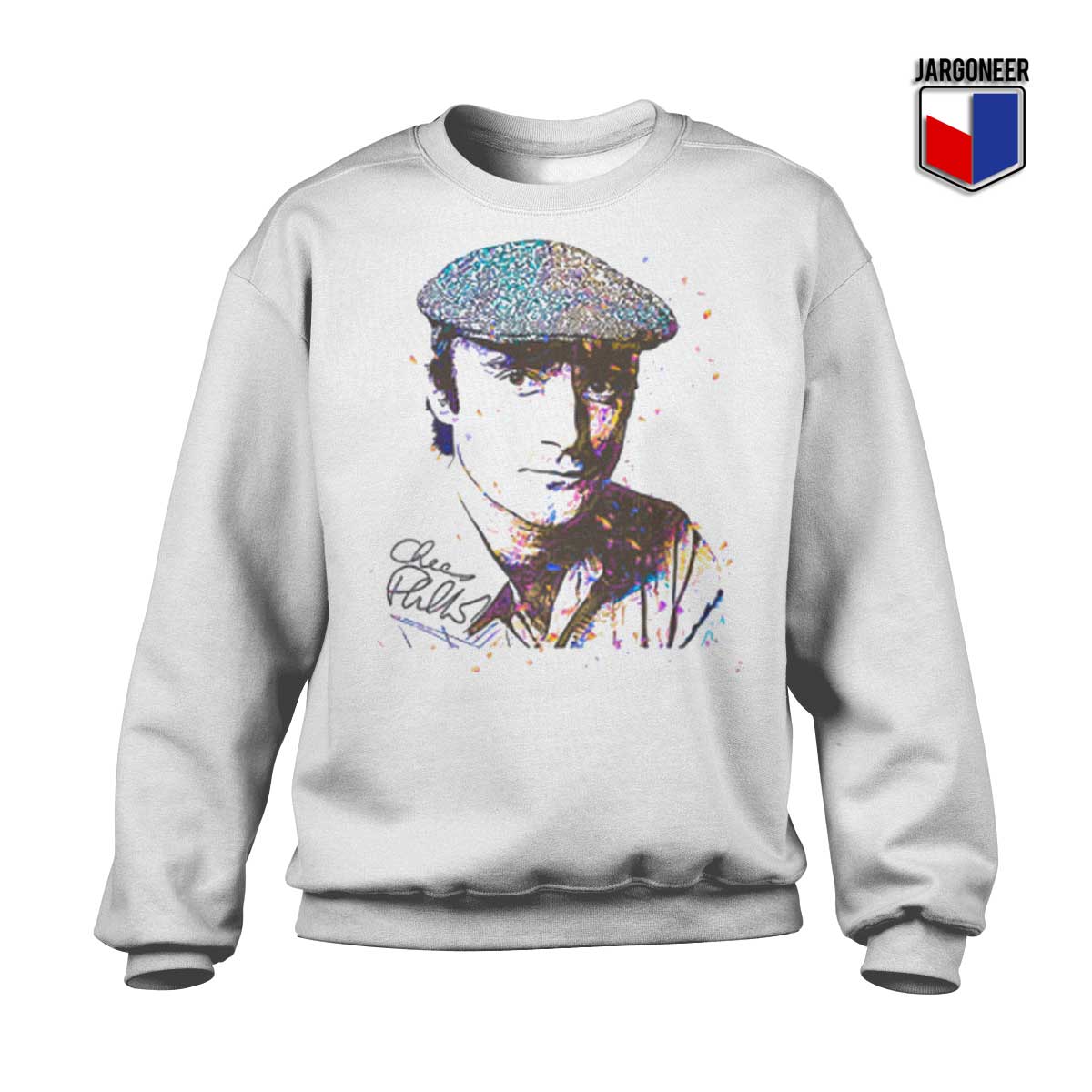 Phil Collins Art Sketch Sweatshirt - Shop Unique Graphic Cool Shirt Designs
