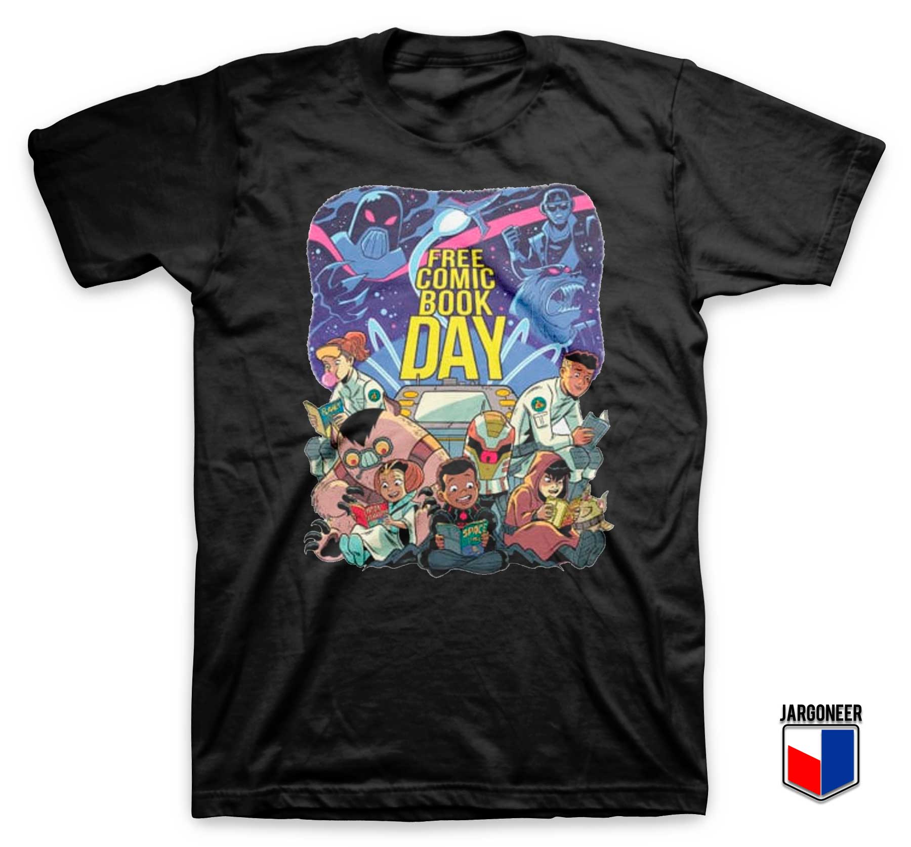 Free Comic Book Day T Shirt - Shop Unique Graphic Cool Shirt Designs
