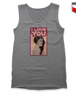 Leia Retro I Love You Tank Top