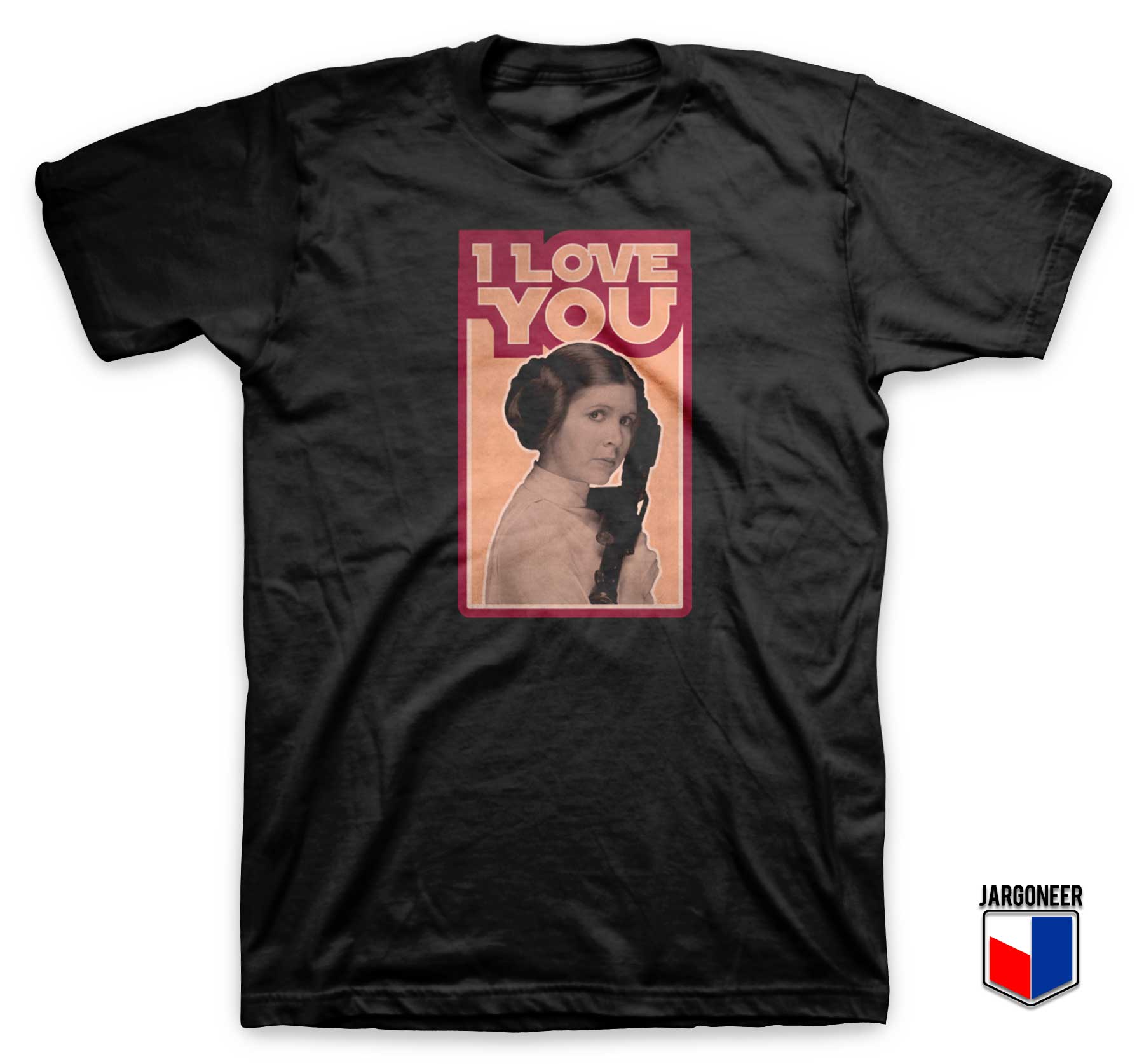 Leia Retro I Love You T Shirt - Shop Unique Graphic Cool Shirt Designs