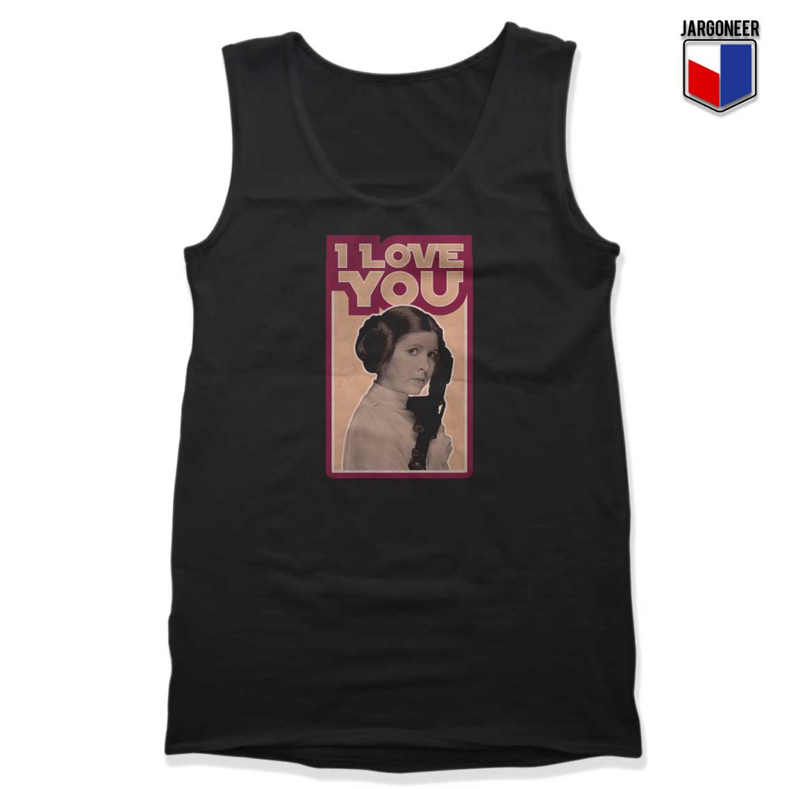 Leia Retro I Love You Tank Top - Shop Unique Graphic Cool Shirt Designs