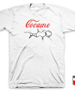 Cocaine Molecular T Shirt 247x300 - Shop Unique Graphic Cool Shirt Designs
