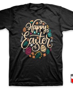 Happy Easter Flowers T Shirt 247x300 - Shop Unique Graphic Cool Shirt Designs