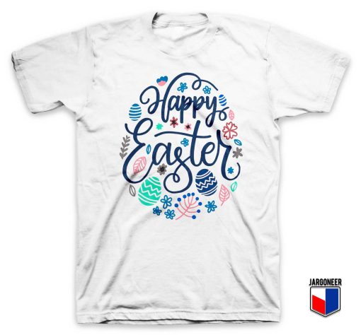 Happy Easter Flowers T Shirt