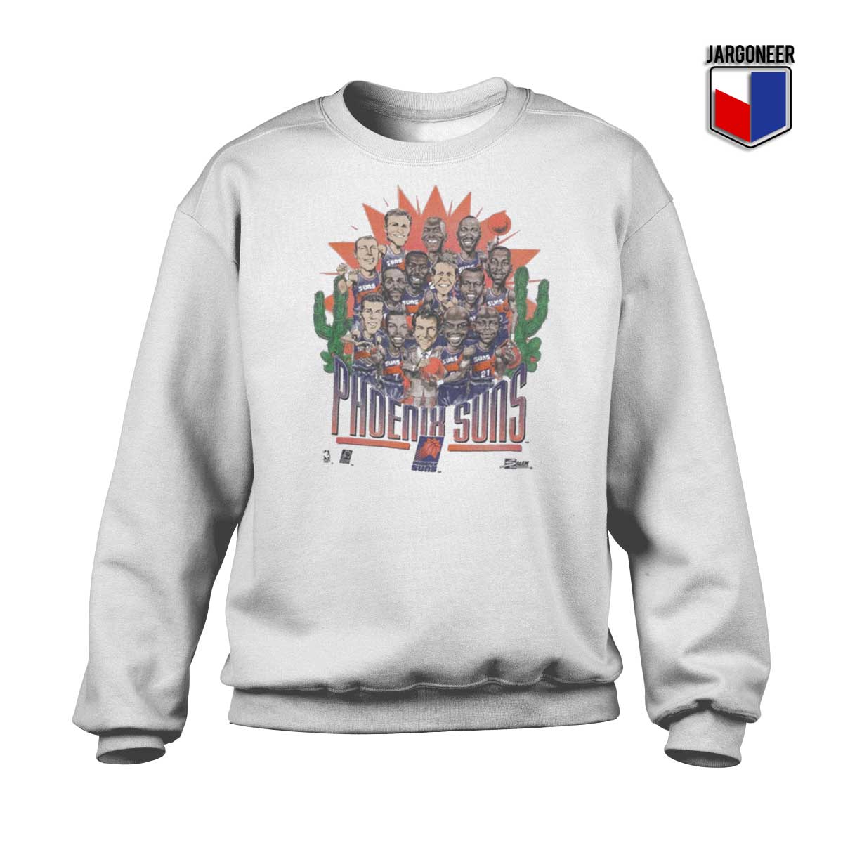 Phoenix Suns Vintage Sweatshirt - Shop Unique Graphic Cool Shirt Designs