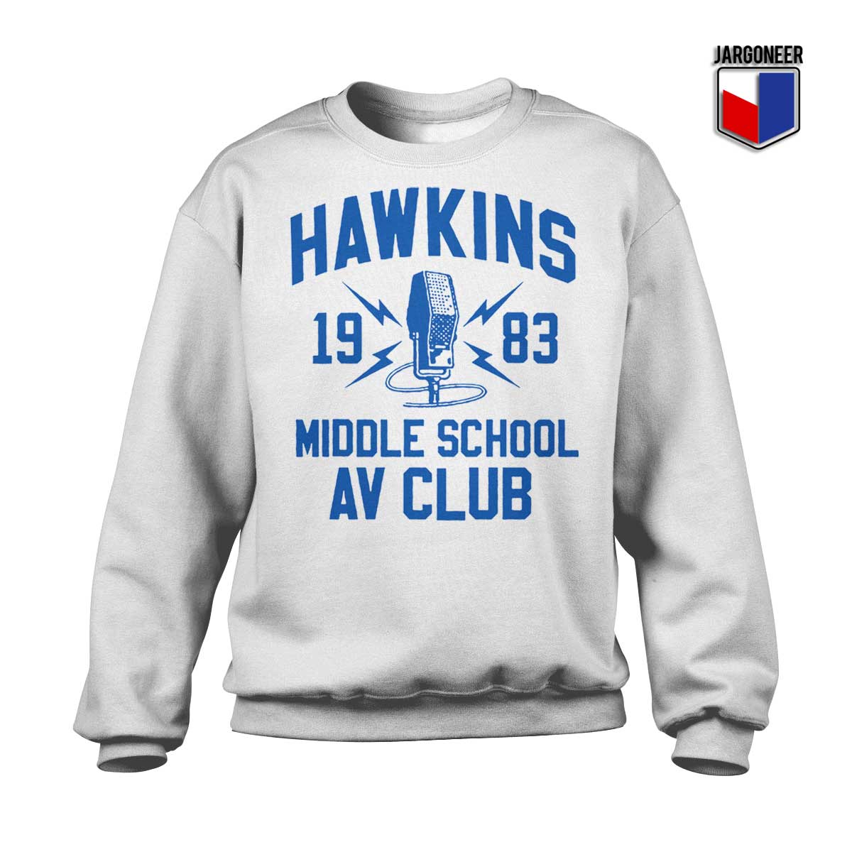 Hawkins Middle School Sweatshirt - Shop Unique Graphic Cool Shirt Designs
