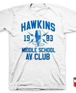 Hawkins-Middle-School-T-Shirt