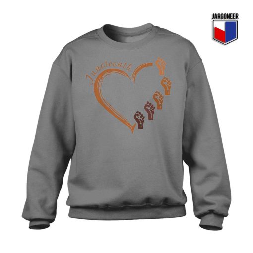 Juneteenth Heart Gift Sweatshirt