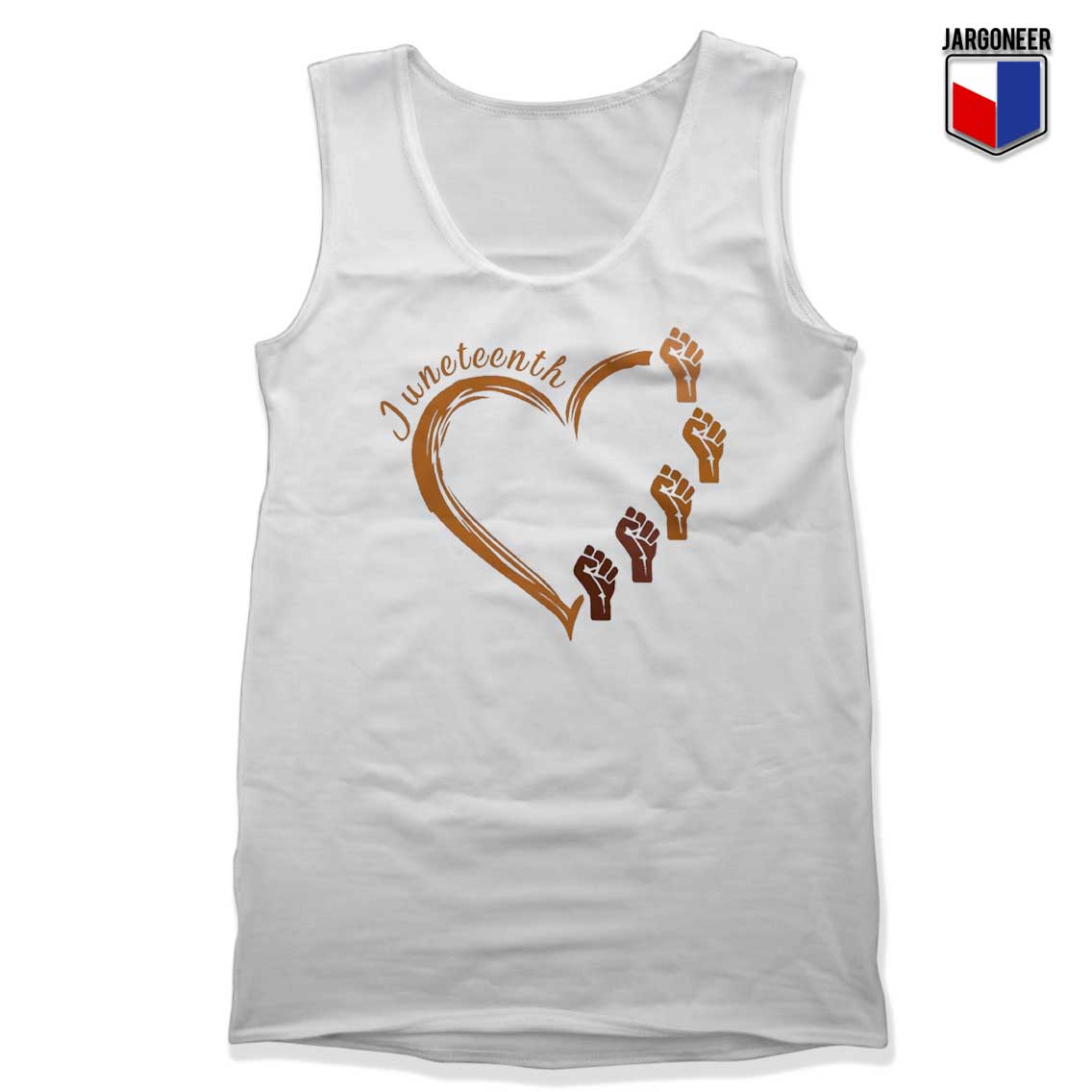 Juneteenth Heart Gift Tank Top - Shop Unique Graphic Cool Shirt Designs
