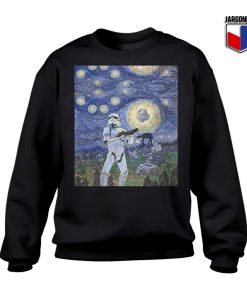 Stormtrooper Starry Night Sweatshirt