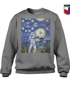 Stormtrooper Starry Night Sweatshirt