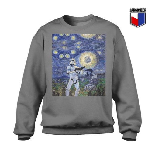 Stormtrooper Starry Night Sweatshirt