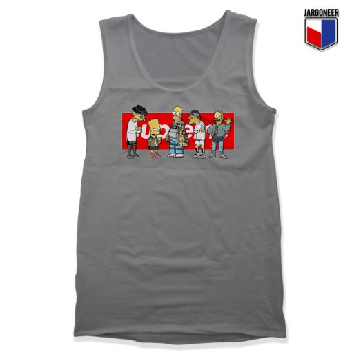 Supreme Cartoon Wallpaper Tank Top