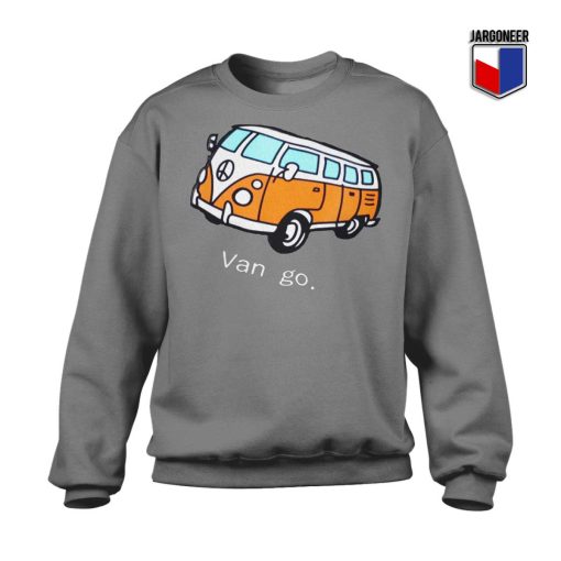 Car And Letter Van go Sweatshirt