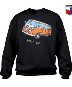 Car And Letter Van go Sweatshirt