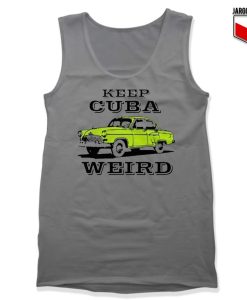 Keep Cuba Weird Car Tank Top
