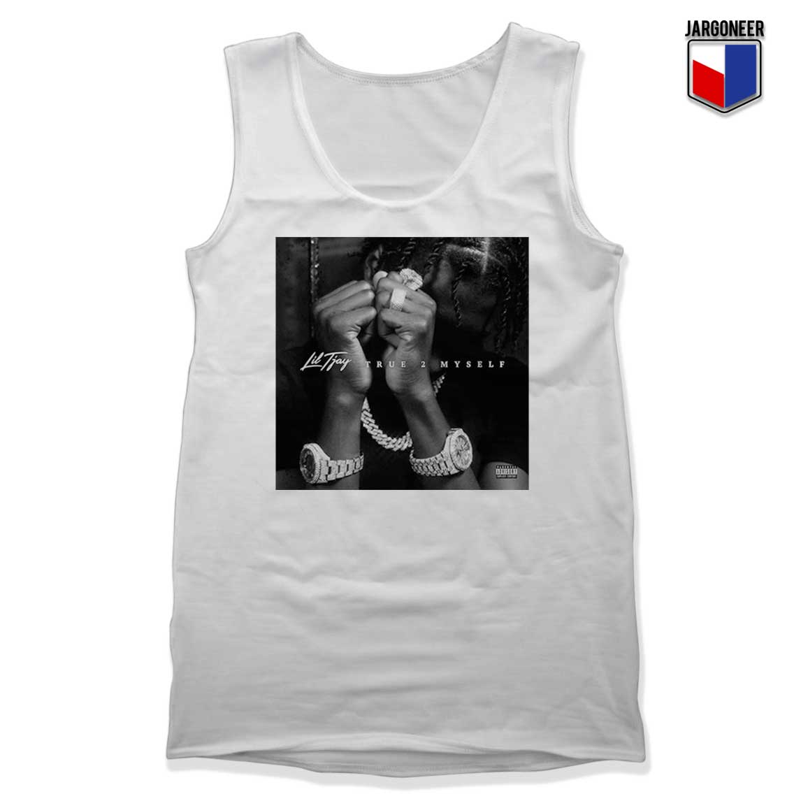 True 2 Myself White Tank Top - Shop Unique Graphic Cool Shirt Designs