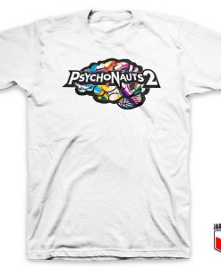 Xbox Psychonauts 2 White T Shirt 247x300 - Shop Unique Graphic Cool Shirt Designs