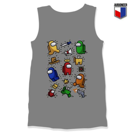 Among Us Funny Dum Tank Top